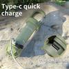 New Outdoor Camping Light with Multiple Light Sources, Portable Keychain Hook, Mini Flashlight, Atmosphere Camping Light