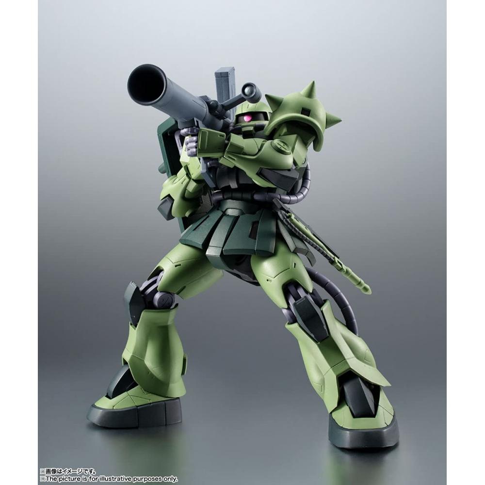 ROBOT Spirits Mobile Suit Gundam 08th MS Platoon [SIDE MS] MS-06JC Tipo Terrestre Zaku II Tipo JC versión. ANIMO. Aprox.. F móvil pintado de PVC y ABS de 125 mm