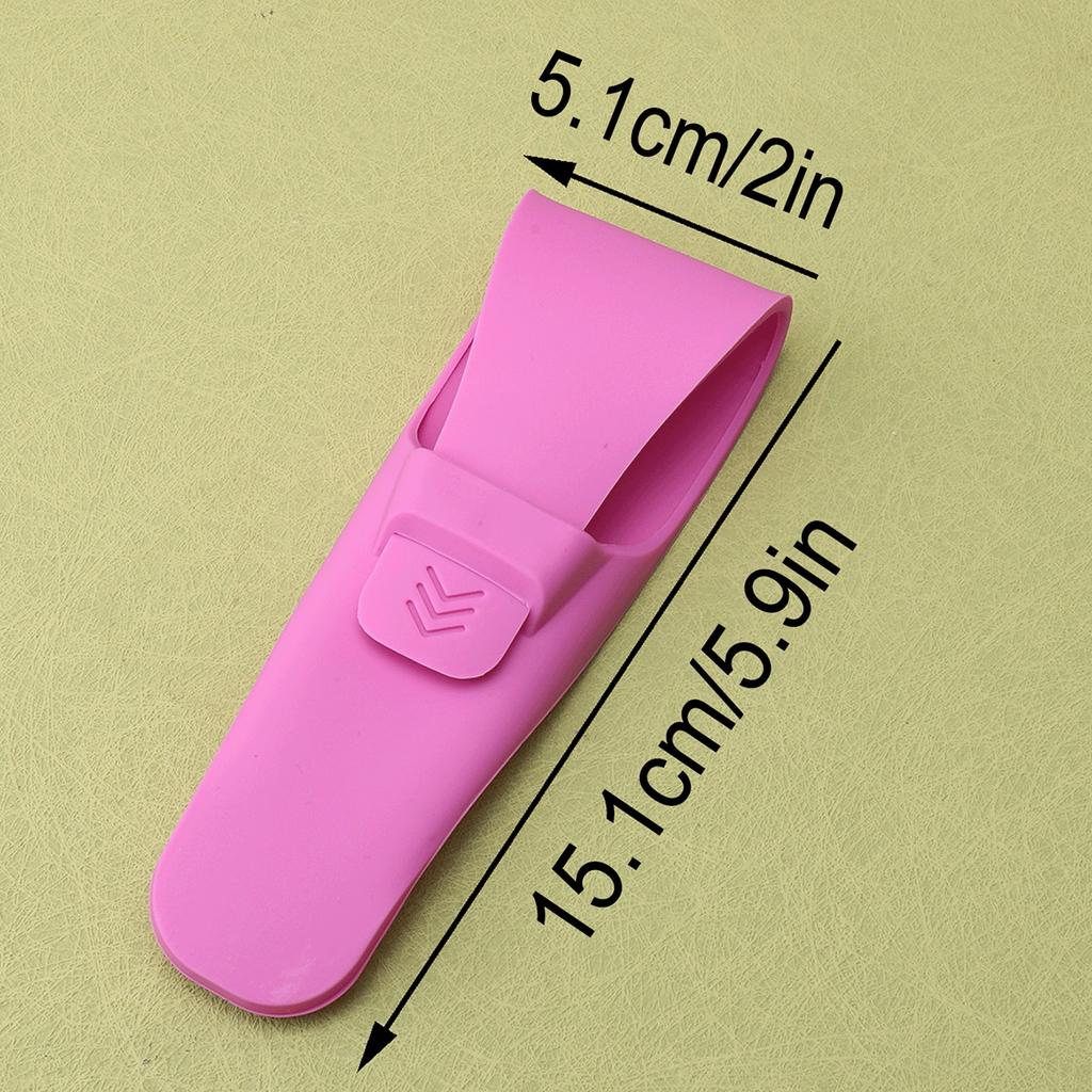 1PC-Silicone Razor Portable Holder Box Manual Shaver Protector Cover Portable Waterproof Shaving Accessories Razor Storage Box