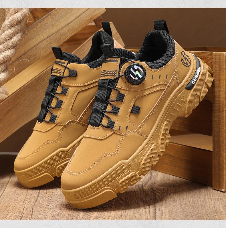 Męskie 2025 Wiosenne Wodoodporne Wsuwane Sportowe Casualowe Buty Niskie