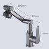 Bathroom Sink Faucet Basin Faucet 1080° Swivel Multifunction Cold and Hot Water Tap Kitchen Sink Faucet 2 Modes Water Tap