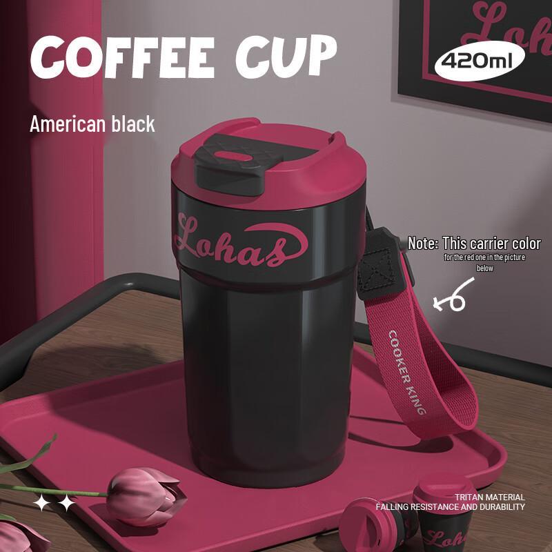ChudaWang 316 Stainless Steel Portable Insulated Coffee Mug