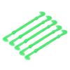 5Pcs Portable Fishing Line Knot Tool Green Plastic Hook Knot Tying Tool Fishing Gear