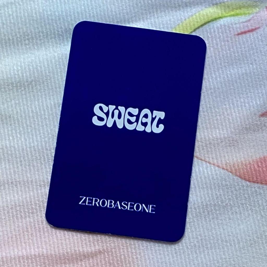 [USED] ZB1 Han Yujin Sanok Pre-recorded Sweat Korean Trading Card