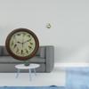 Elegant Singing Bird Wall Clock And Brass Chinese Statue Mini Tea Pet Figurine for Dining Room