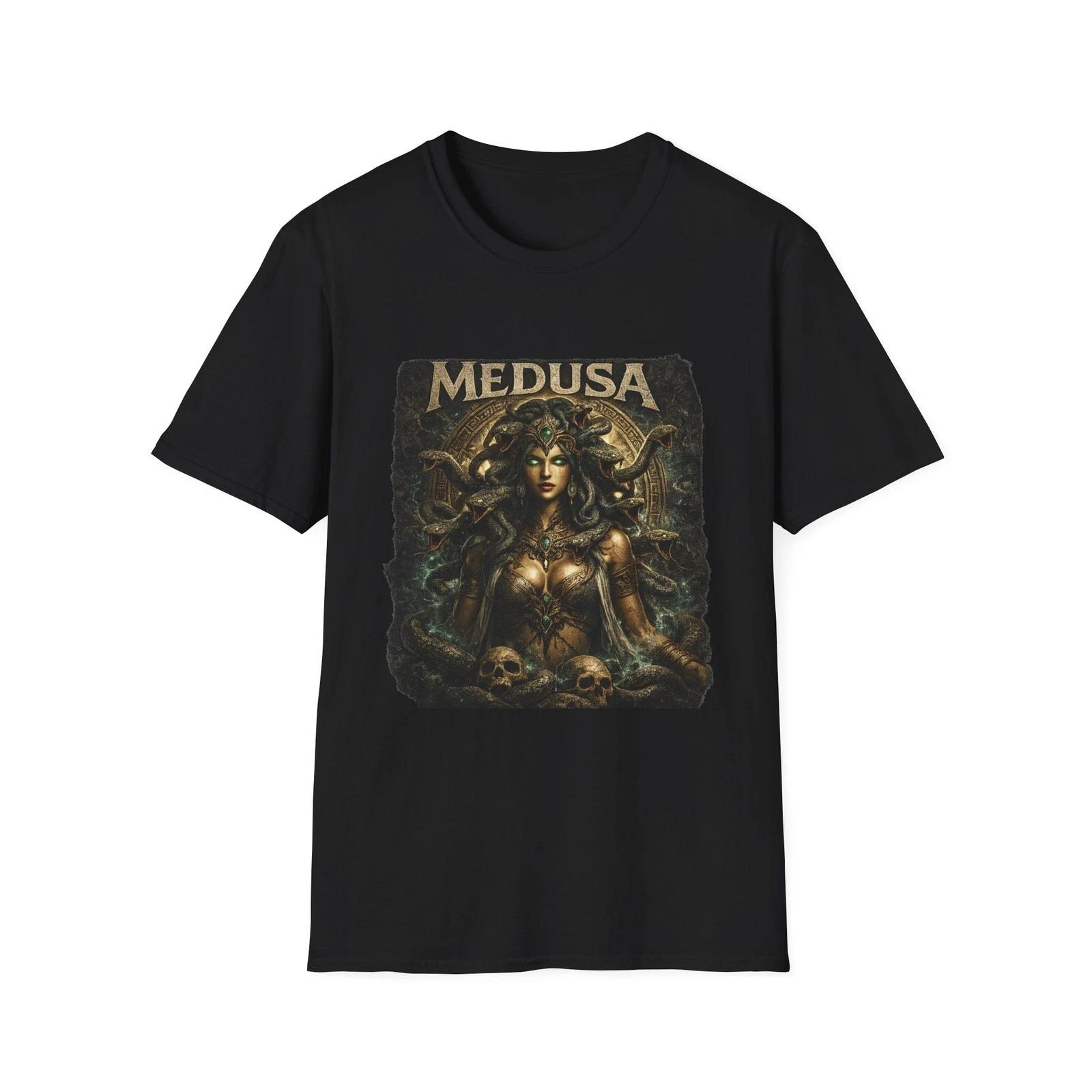 Medusa Mythology Children s Children s Children s T  Children s T-shirt Gorgon Snake Hair Graphic Tee 140