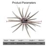 Soft Artificial Sea Urchin Fishing Lures for Shore Trout, Bass, Saltwater and Freshwater Lures for River, Lake & Ocean Fishing