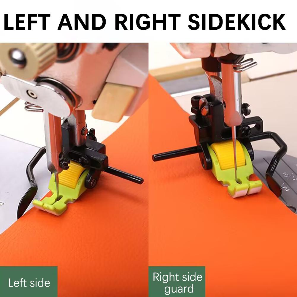5 In 1 Multifunctional Roller Foot,T5S Zipper Presser Foot with Left Right Edge Guide,Easy Installation Sewing Machine Accessori