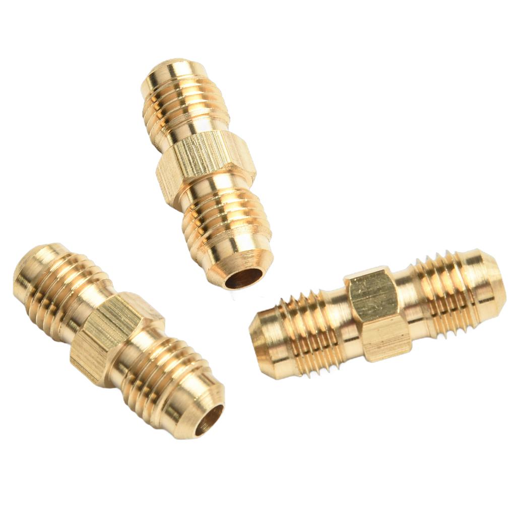 Brass Brass Gas Hose Connector Left Handed Threads Coupling
