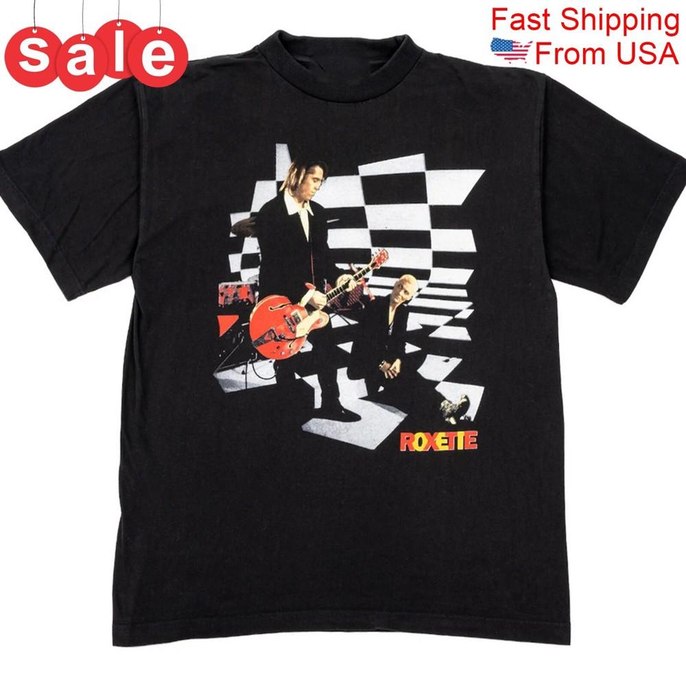 New Roxette Crash Boom Bang Tour Gift For Fans  Shirt Unisex T-Shirt XXXXL