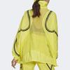 Adidas Contrast Stripe Casual Stand Collar Jacket Women Jacket Yellow HG2007