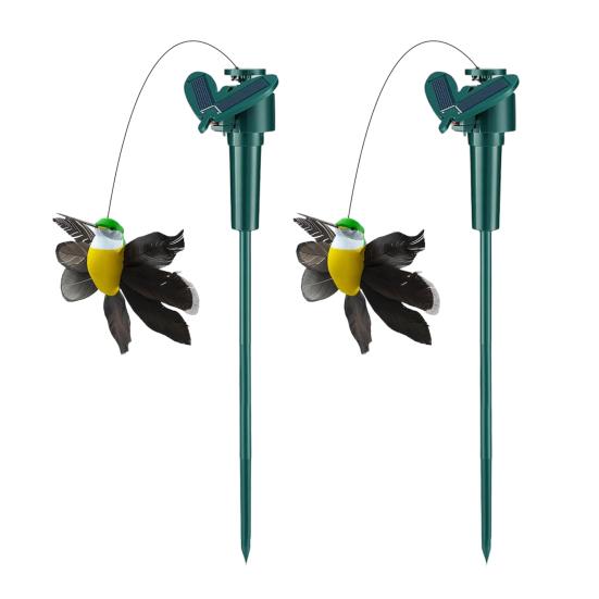 Paletti solari da giardino a forma di libellula svolazzante, libellula mobile volante, paletto decorativo impermeabile per giardino di casa, vialetto, paesaggio