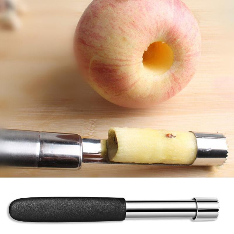 New Apple Corer Stainless Steel Pear Fruit Vegetable Tools Core Seed Remover Cutter Seeder Slicer Knife Kitchen Gadgets Tools