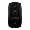 Laser Etched Rocker Cap Led Light Backthrough Custom for Car Boat Marine Narva 4x4 Carling Rocker Switch Replace COVER ONLY Pushbutton Switches 3