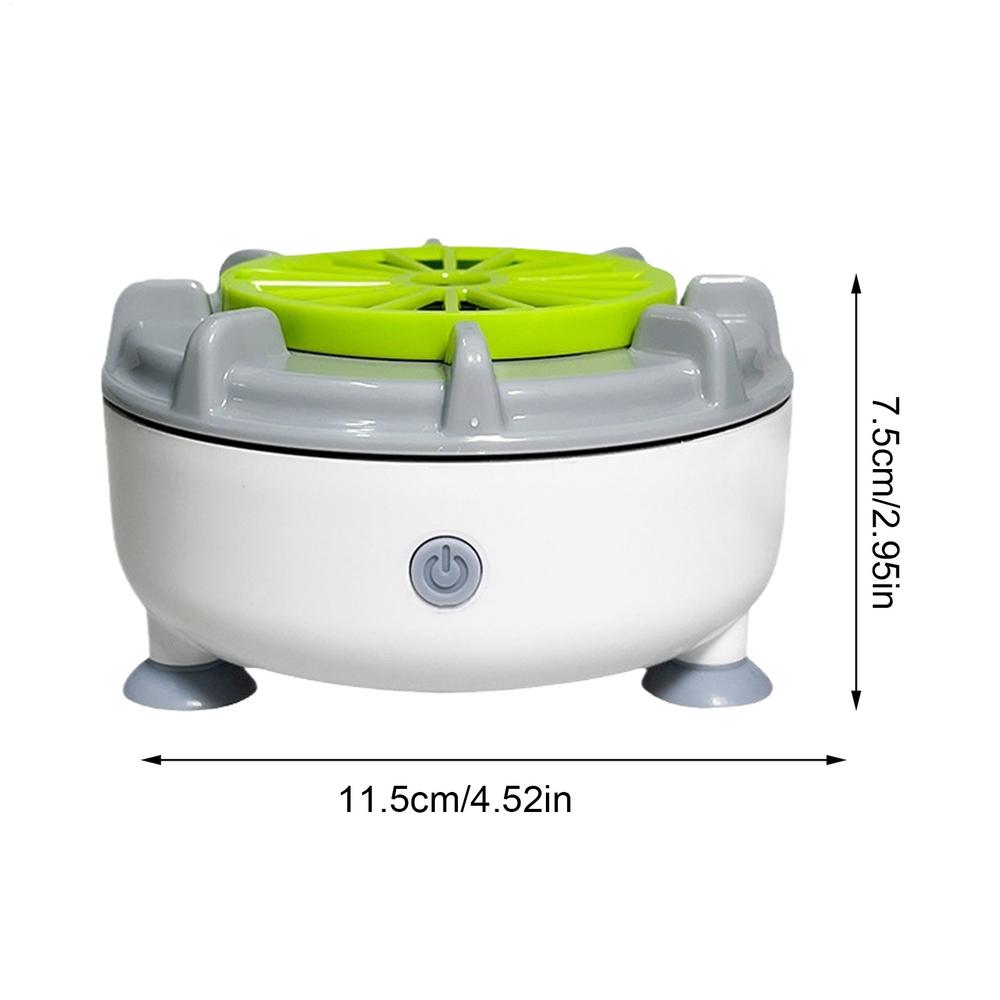 

Fruit Cleaner Bowl Portable Fruit Washer Bowl Electric Food Purifier Automatic Cleaning Machine for Washing Draining Meat