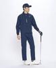 Coq Sportif Blouson Stretch Sleeves Detachable Water Repellent Windproof Golf LG5SWB01M NV00 LL [Le Golf] [NEW BASIC] Men's (Navy)