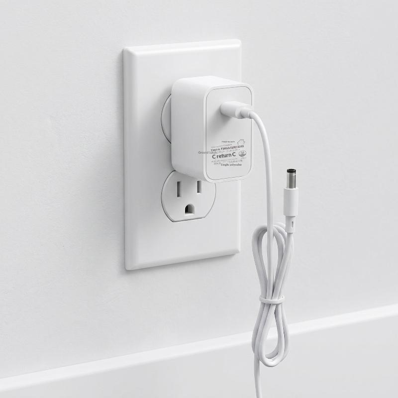 Power Adapter DC 12V 1A AC 100V240V Input Lightweight Power Supply for LED Bars OverCurrent Protection for Home Decor