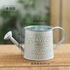 Creative Retro Small Iron Watering Can Garden Ornaments Flowerpots Home Decoration Bucket Pots for Flowers Plant Accessories