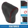 A ABSOPRO Speed Shift Knob Cover Automatic Transmission Lever Red