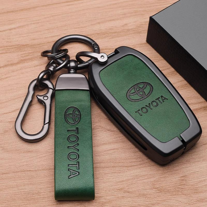 AOP1 Car Remote Key Case Cover for Toyota GR RAV4 Crown Hilux Fortuner Corolla SE 2023 Camry Yaris Land Cruiser Prado Venza Accessory