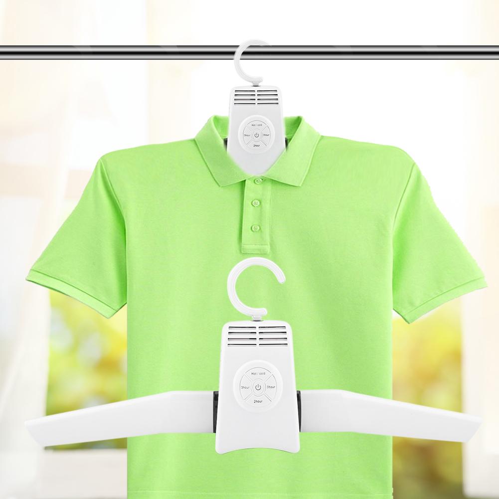 Travel Portable Foldable Electric Clothes Drying Hanger Dryer Rack Machine