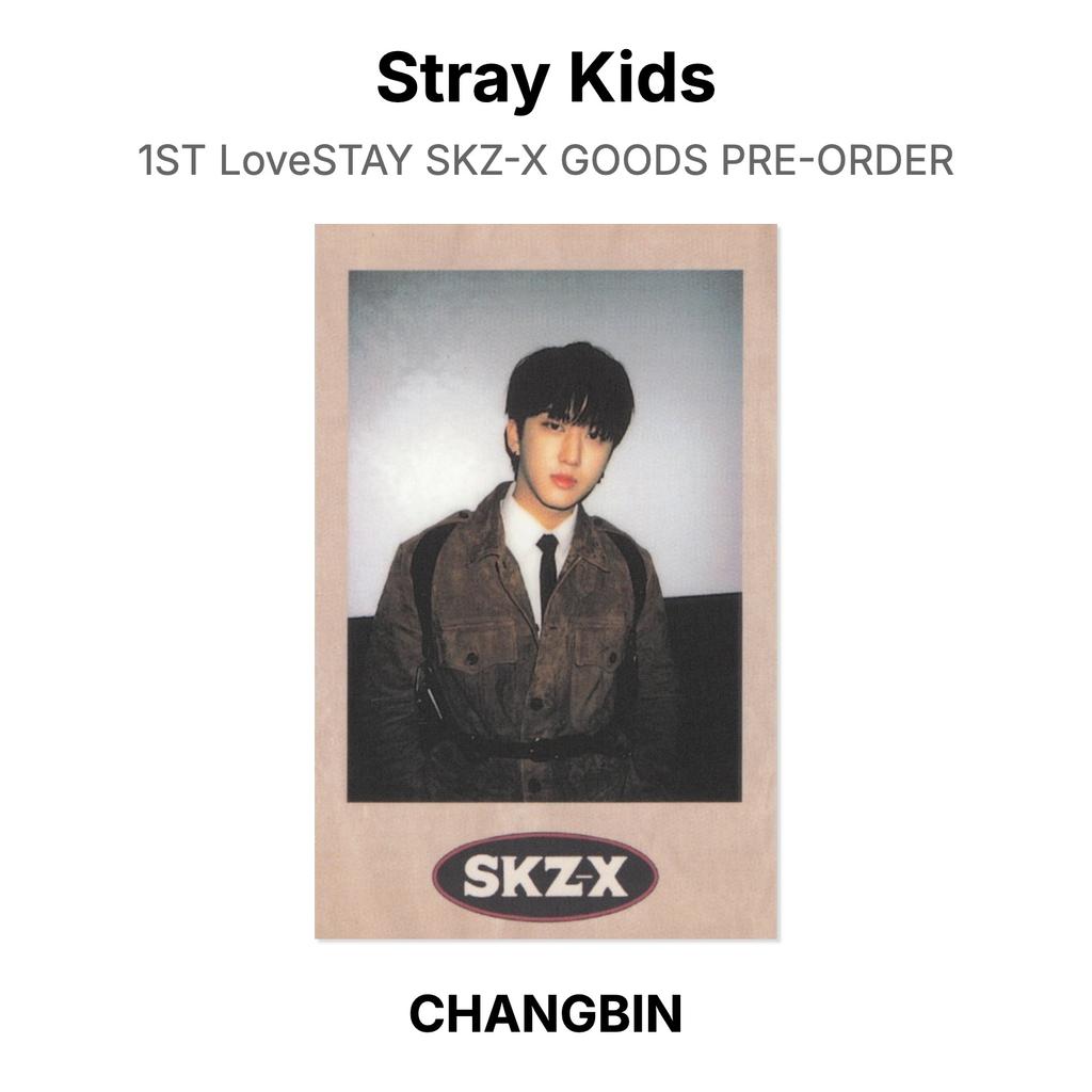 Stray Kids 1ST LoveSTAY SKZ-X GOODS PRE-ORDER Official Photocard