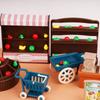 Mini Simulation Fruit Shop Small Shop Miniature Doll House Cute Play House Children'S Toys Food Scene Ornament