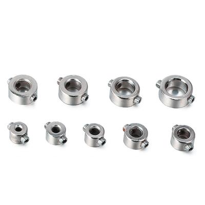 9Pcs Drill Bit Depth Stop Drilling Limit Rings Drill Bit Stop Collar Set Stop Bit Collar Set Drill Tool with Wrenches