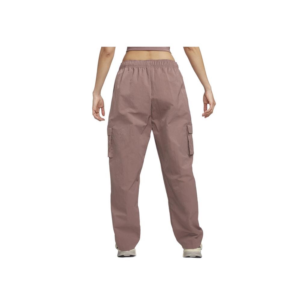 Nike Sportswear Essential Solid Logo Straight Leg Cargo Pants Women Pants Smoky-Grey DO7210-208
