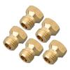5PCS Gas Nozzles Burner Jets Nozzles Set Kitchen Appliance Home Cooking Multiple Nozzle Sizes Standard M6 X 0.75 Thread
