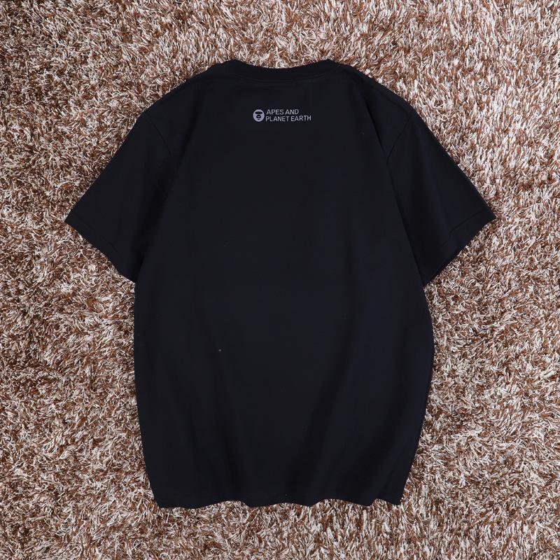 Ape Head AAP Men's & Women's Trendy 2-Piece Set: Loose Sports Shorts & Short-Sleeve T-Shirt