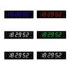 Wall Hanging Alarm Clock Bedroom Large Numbers LED Digital Clock Large Screen Display for Teens Hotel Living Room Studio Gym