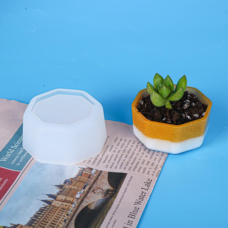 Silicone Mold Flower Pot DIY Home Decor Mold