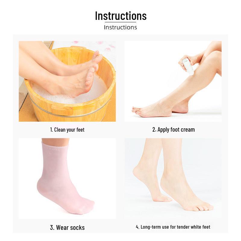 SEBS Honeycomb Sock: Shock Absorption, Pressure Relief, Softens Cuticles, Elastic & Skin-Friendly for Men and Women.