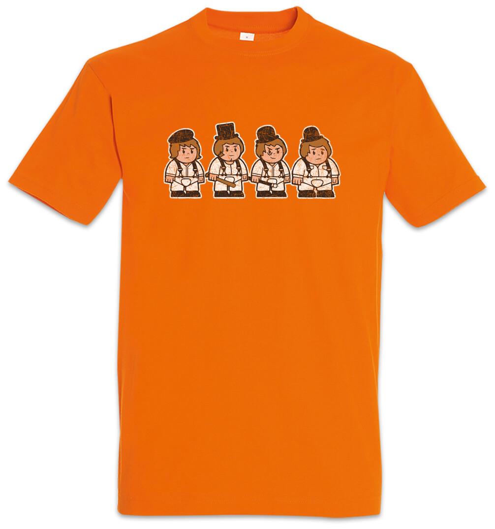 Chibi Droogs T-Shirt Mens Womens Tees Top A Alex Clockwork Alexander Orange DeLarge Eyes Fun 2XL