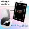 Magnetic Loader for Display, Storage, Acrylic, Easy Opening, No Assembly Required, for Trading Card Collections (3 Black)