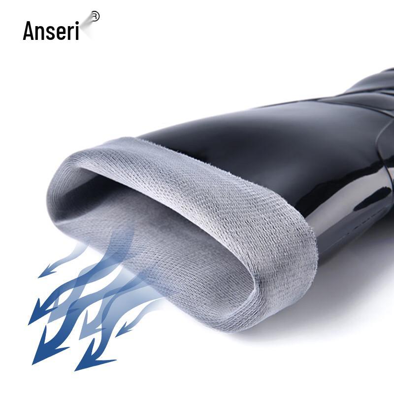 Ansell Safety PVC High-Top Rain Boots with Steel Toe