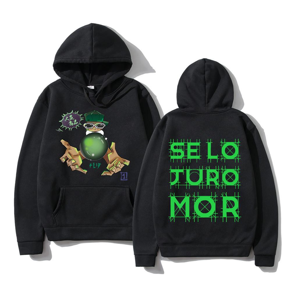 Rapper Feid Se Lo Juro Mor New Hoodie 2025 Feid Ferxxo Men/women Hoodies Harajuku Winter Clothes Pullover Sweatshirt Vintage