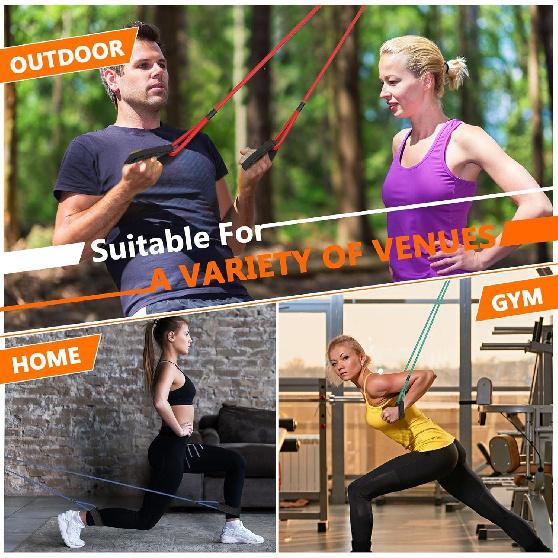 Skylety 4 Pieces Baseball Bands Resistance Exercise Elastic Rubber Baseball Arm Bands for Softball Trainer Pitcher Pitching Training Kids Teens