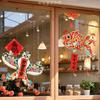 Blessing Words Year of the Sheep Window Sticker Cartoon Sheep New Year's Glass Stickers  Glass Door