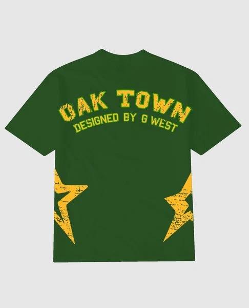 G West Regular Fit Oak Town Green tee 2XL