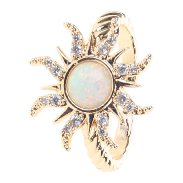 Chic Geometric Necklace/Rings/Bracelet Jewery Set Delicate Accessory for Women