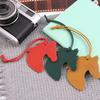 Retro Leather Horse Head Bag Charm Soft Durable Decor Accessory for Backpack Handbag Keychain Suitable for Daily Use Gifting