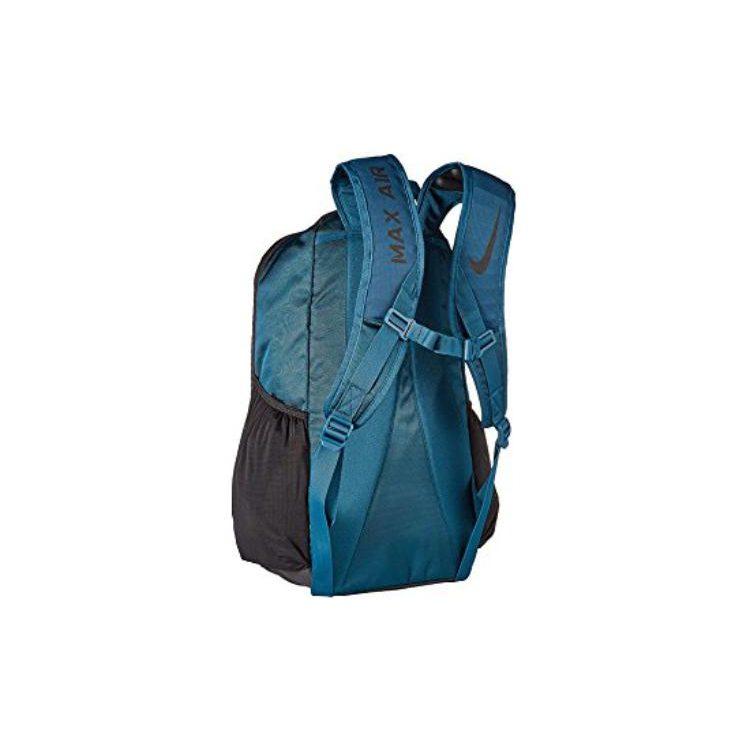Nike Plecak Poliestrowy Unisex Niebiesko-Zielony BA5474-498