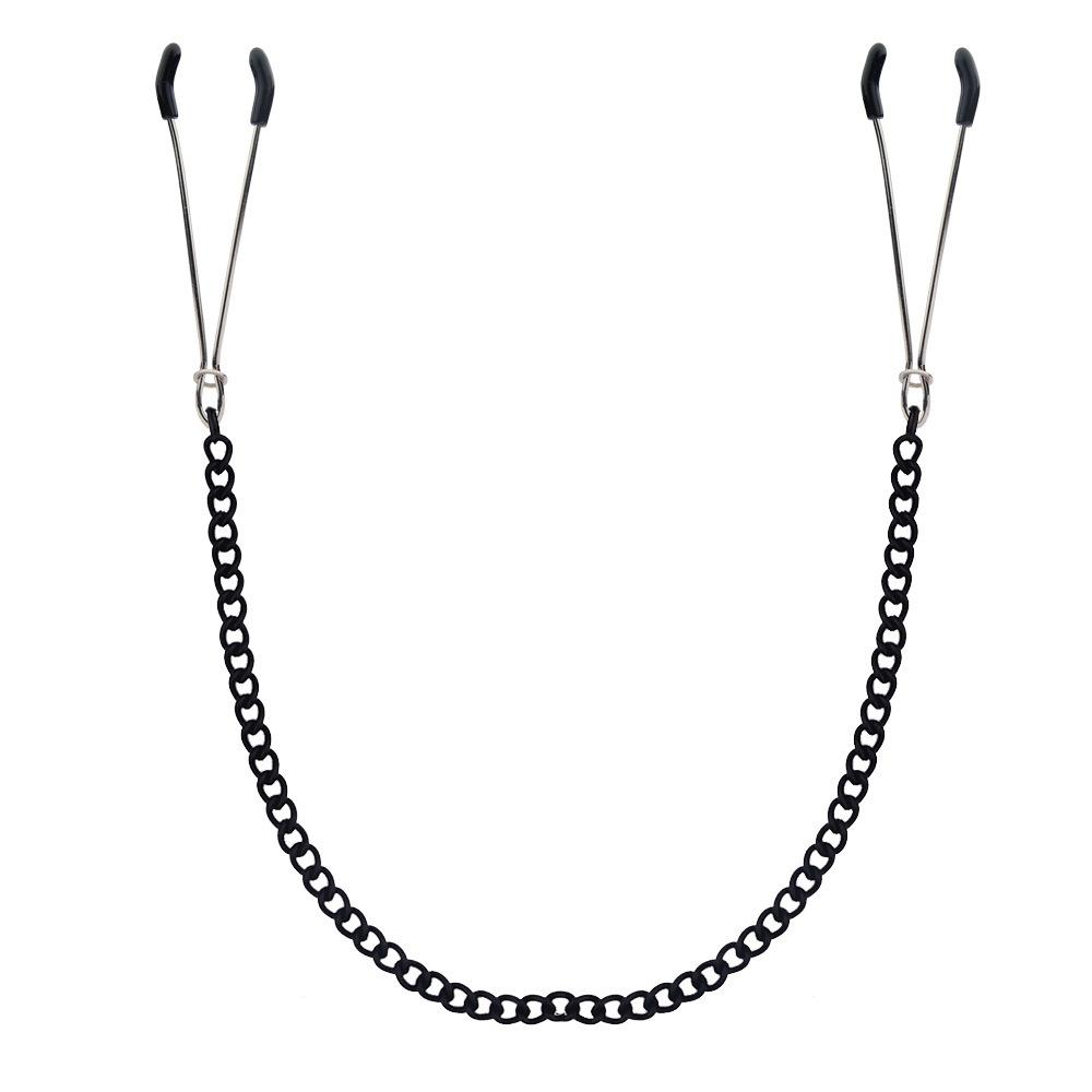 SM Metal Female Nipple V-Shaped Nipple Clamp Labia Clip Mei Mei Clip Adult Sex Product Russian Ozon