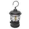 Vintage Camping Lantern IPX4 Waterproof Eye   USB Re Able Decorative Portable COB Tent Lamp with Hook