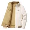 8571 Men's Double-Sided Cotton Casual Jacket for Spring & Autumn | Middle-Aged & Senior Workwear Dad's Top
