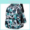 Printed Backpack Large Capacity Wear Resistant Schoolbag Student