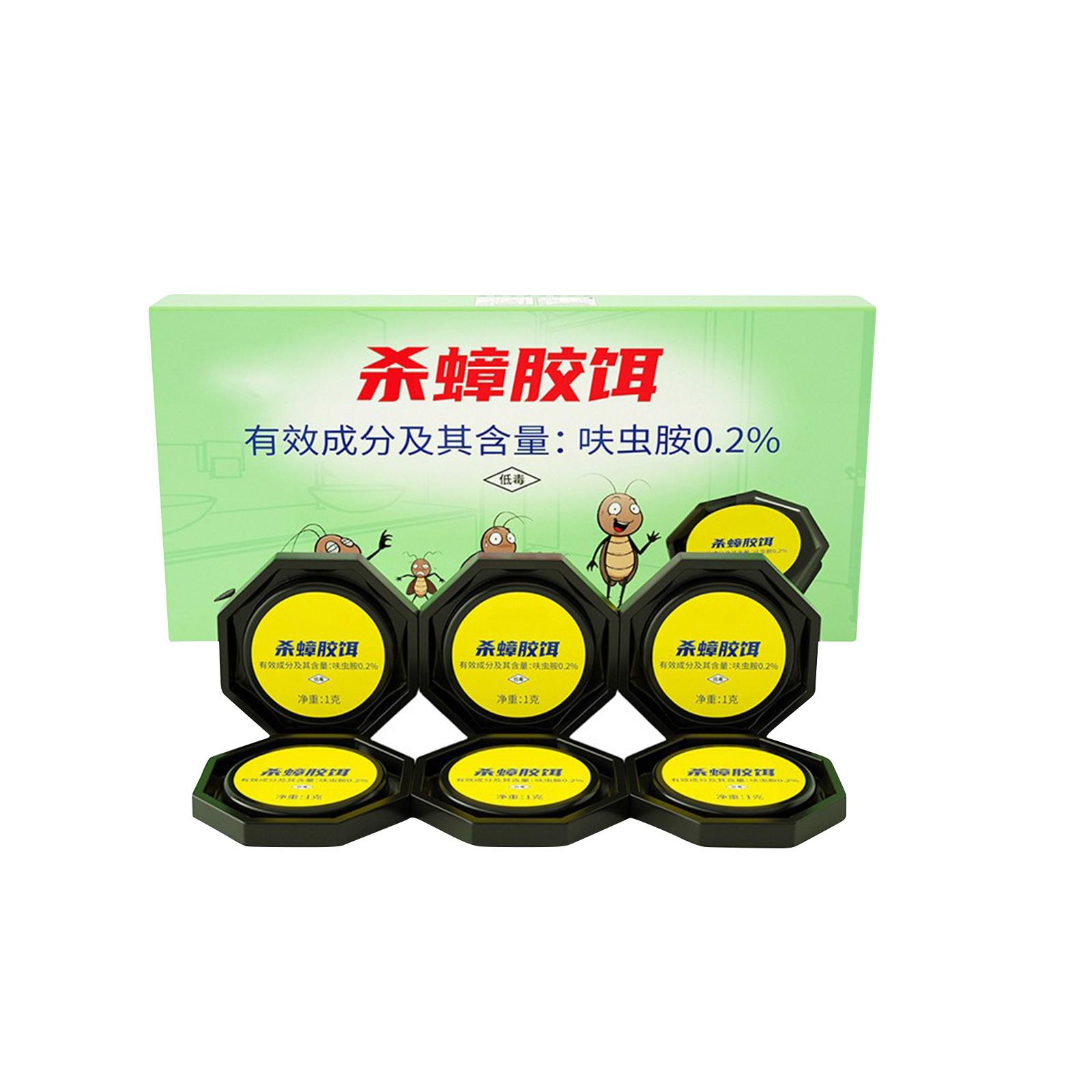 

Лекарство от тараканов, клей для уничтожения тараканов, приманка, инсектицид, приманка, бытовые наклейки для уничтожения тараканов, кухонные наклейки с тараканами, шесть штук One Size