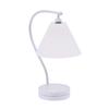 Bedroom White Table Lamp Miniature Furniture Model Doll Houses Accessory Realistic Lighting Toy Playset 1:12